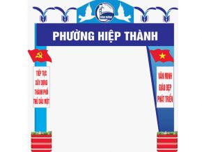 Cổng chào khu phố